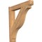 Ekena Millwork Funston Smooth Arts and Crafts Outlooker, Western Red Cedar, 5 1/2"W x 30"D x 30"H OUT06X30X30FST03SWR - alternate 1